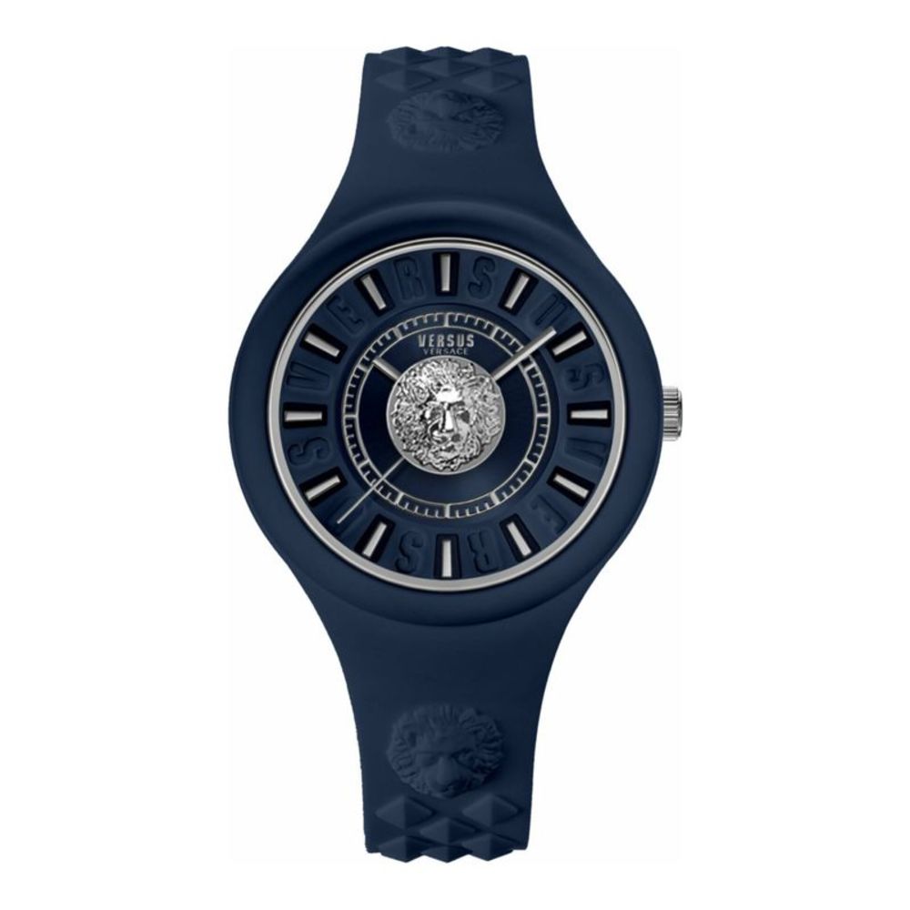 Versus Versace Fire Island Lion Watch Blue Womens